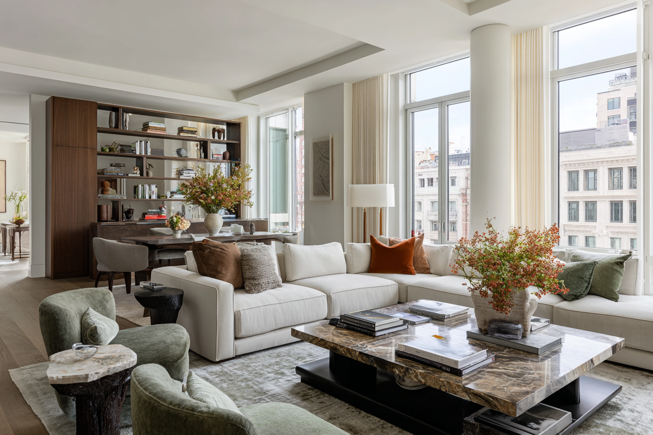 What Designing a NYC Home for a Client Who Travels Most of the Year Requires